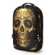 Men Women Outdoor Travel Skull Pattern Polyester Multifunctional Shoulders Bag Backpack Men Women Outdoor Travel Skull Pattern Polyester Multifunctional Shoulders Bag Backpack