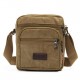 Men Casual Retro Canvas Shoulderbags Multi Pocket Crossbody Bags Men Casual Retro Canvas Shoulderbags Multi Pocket Crossbody Bags