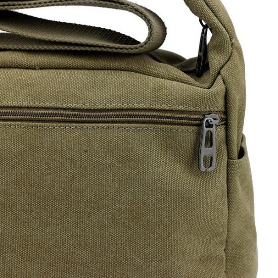 Large Capacity Men Casual Canvas Shoulder Messenger Bag Travel Crossbody Bag Large Capacity Men Casual Canvas Shoulder Messenger Bag Travel Crossbody Bag