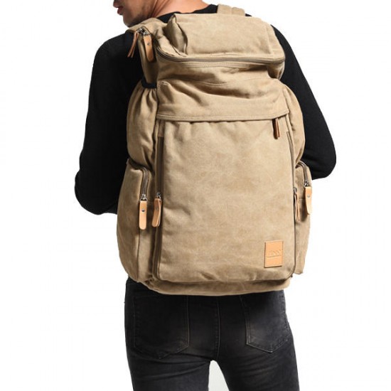 Men Women Large Capacity School Laptop Backpack Canvas Casual Backpack Men Women Large Capacity School Laptop Backpack Canvas Casual Backpack
