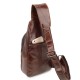 Ekphero® Men Genuine Leather Vintage Chest Bag Casual Crossbody Bag Ekphero® Men Genuine Leather Vintage Chest Bag Casual Crossbody Bag