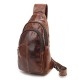 Ekphero® Men Vintage Genuine Leather Retro Crossbody Bag Chest Bag Ekphero® Men Vintage Genuine Leather Retro Crossbody Bag Chest Bag