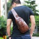 Ekphero® Men Vintage Genuine Leather Retro Crossbody Bag Chest Bag Ekphero® Men Vintage Genuine Leather Retro Crossbody Bag Chest Bag