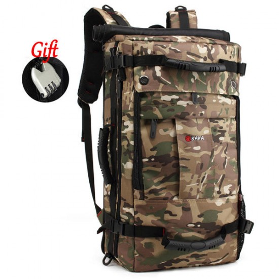 KAKA Men Travel Bag Camouflage Backpack Weekend Bag KAKA Men Travel Bag Camouflage Backpack Weekend Bag