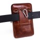Men Genuine Leather Vintage Waist Bag Business Crossbody Bag Cell Phone Bag for 6 inch Phones Men Genuine Leather Vintage Waist Bag Business Crossbody Bag Cell Phone Bag for 6 inch Phones