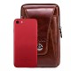 Men Genuine Leather Vintage Waist Bag Business Crossbody Bag Cell Phone Bag for 6 inch Phones Men Genuine Leather Vintage Waist Bag Business Crossbody Bag Cell Phone Bag for 6 inch Phones