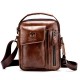 Bullcaptain Genuine Leather Business Messenger Bag Vintage Mini Shoulder Bag Crossbody Bag For Men Bullcaptain Genuine Leather Business Messenger Bag Vintage Mini Shoulder Bag Crossbody Bag For Men