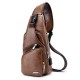 Men Outdoor Shoulder Resistant Anti Theft Chest Bag Travel Daypack with USB Charging Port Men Outdoor Shoulder Resistant Anti Theft Chest Bag Travel Daypack with USB Charging Port
