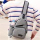 Men Oxford Large Capacity Casual Outdoor Travel USB Charging Port Sling Bag Chest Bag Crossbody Bag Men Oxford Large Capacity Casual Outdoor Travel USB Charging Port Sling Bag Chest Bag Crossbody Bag