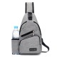 Men Oxford Large Capacity Casual Outdoor Travel USB Charging Port Sling Bag Chest Bag Crossbody Bag Men Oxford Large Capacity Casual Outdoor Travel USB Charging Port Sling Bag Chest Bag Crossbody Bag