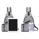 Men Oxford Large Capacity Casual Outdoor Travel USB Charging Port Sling Bag Chest Bag Crossbody Bag Men Oxford Large Capacity Casual Outdoor Travel USB Charging Port Sling Bag Chest Bag Crossbody Bag