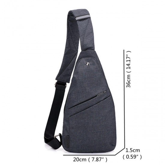 Oxford Anti-theft Water Resistant Outdoor Travel Sling Bag Oxford Anti-theft Water Resistant Outdoor Travel Sling Bag