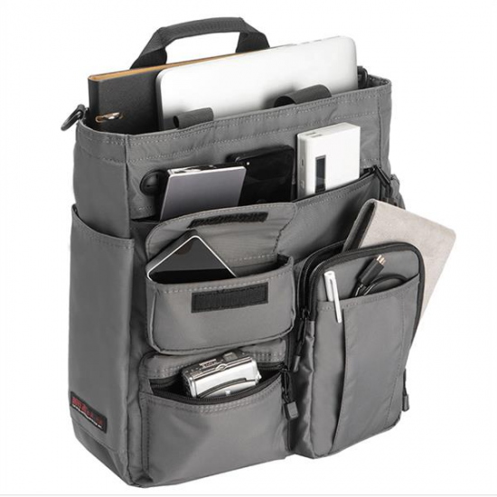 Men Nylon Large Capacity Crossbody Bag Multi-functional Business Laptop Tablet Handbag Men Nylon Large Capacity Crossbody Bag Multi-functional Business Laptop Tablet Handbag
