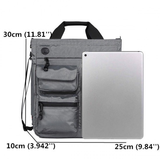Men Nylon Large Capacity Crossbody Bag Multi-functional Business Laptop Tablet Handbag Men Nylon Large Capacity Crossbody Bag Multi-functional Business Laptop Tablet Handbag