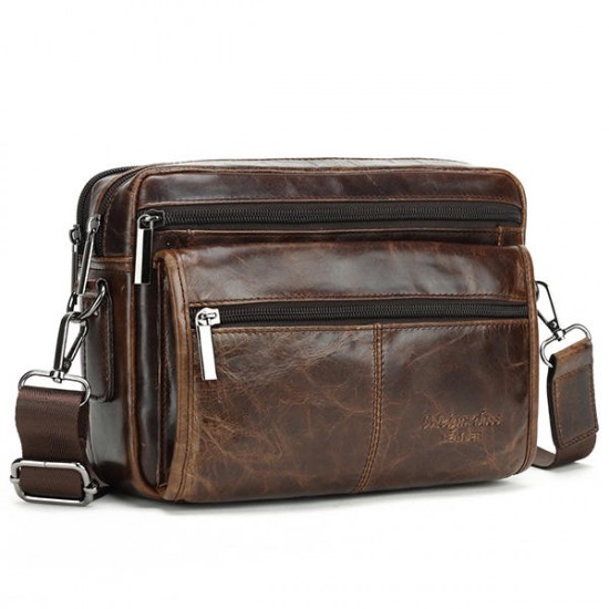 Men Genuine Leather Business Crossbody Bag Shoulder Bag Men Genuine Leather Business Crossbody Bag Shoulder Bag