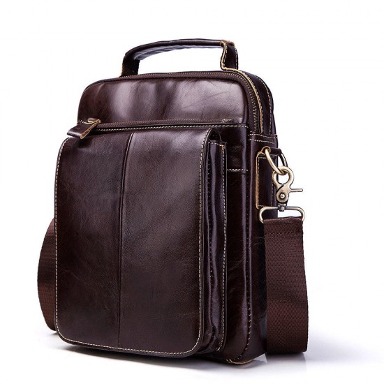 Men Genuine Leather Business Casual Vintage Bag Men Genuine Leather Business Casual Vintage Bag