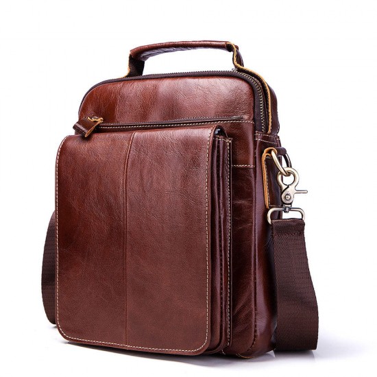 Men Genuine Leather Business Casual Vintage Bag Men Genuine Leather Business Casual Vintage Bag