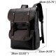 Men Anti-theft Large Capacity PU Leather Backpack Casual Vintage Shoulder Bag Men Anti-theft Large Capacity PU Leather Backpack Casual Vintage Shoulder Bag
