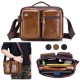 Men Genuine Leather Crossbody Bag Earphone Cowhide Bag Men Genuine Leather Crossbody Bag Earphone Cowhide Bag