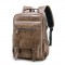 Faux Leather Large Capacity Laptop Bag Backpack For Men