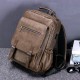 Faux Leather Large Capacity Laptop Bag Backpack For Men Faux Leather Large Capacity Laptop Bag Backpack For Men