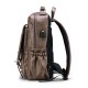 Faux Leather Large Capacity Laptop Bag Backpack For Men Faux Leather Large Capacity Laptop Bag Backpack For Men