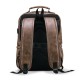 Faux Leather Large Capacity Laptop Bag Backpack For Men Faux Leather Large Capacity Laptop Bag Backpack For Men