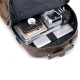 Faux Leather Large Capacity Laptop Bag Backpack For Men Faux Leather Large Capacity Laptop Bag Backpack For Men