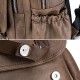 Faux Leather Large Capacity Laptop Bag Backpack For Men Faux Leather Large Capacity Laptop Bag Backpack For Men