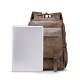 Faux Leather Large Capacity Laptop Bag Backpack For Men Faux Leather Large Capacity Laptop Bag Backpack For Men