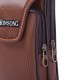 Faux Leather Casual Double Zipper Phone Bag Waist Bag For Men Faux Leather Casual Double Zipper Phone Bag Waist Bag For Men