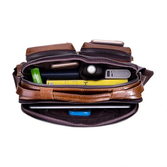 Genuine Leather Men Vintage Messenger Bag Briefcase Handbag Shoulder Bag Satchel Bag Genuine Leather Men Vintage Messenger Bag Briefcase Handbag Shoulder Bag Satchel Bag