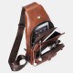 Bullcaptain Genuine Leather USB Charging Large Capacity Business Casual Chest Bag Shoulder Crossbody Bag Bullcaptain Genuine Leather USB Charging Large Capacity Business Casual Chest Bag Shoulder Crossbody Bag
