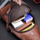 Bullcaptain Genuine Leather USB Charging Large Capacity Business Casual Chest Bag Shoulder Crossbody Bag Bullcaptain Genuine Leather USB Charging Large Capacity Business Casual Chest Bag Shoulder Crossbody Bag