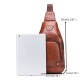 Bullcaptain Genuine Leather USB Charging Large Capacity Business Casual Chest Bag Shoulder Crossbody Bag Bullcaptain Genuine Leather USB Charging Large Capacity Business Casual Chest Bag Shoulder Crossbody Bag