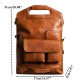 Ekphero Men Handbag Casual Multifunction Backpack Solid Crossbody Bag Ekphero Men Handbag Casual Multifunction Backpack Solid Crossbody Bag