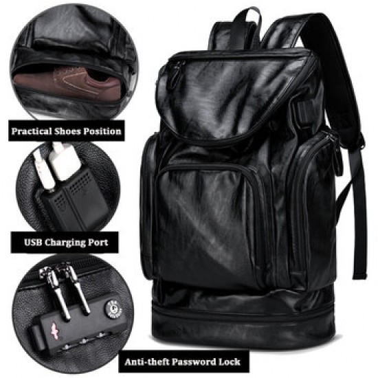 Men Leisure Travel Multifunctional Multi-Carry Backpack Men Leisure Travel Multifunctional Multi-Carry Backpack