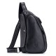 Bullcaptain Men Chest Bag Genuine Leather Sling Bag Solid Crossbody Bag Bullcaptain Men Chest Bag Genuine Leather Sling Bag Solid Crossbody Bag
