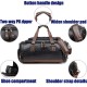 Men Gym Bag Leather Travel Weekender Overnight Duffel Bag Men Gym Bag Leather Travel Weekender Overnight Duffel Bag