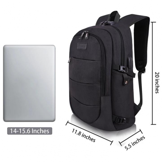 Men Women Large Capacity Fashion Anti-Theft USB Backpack Outdoor Travel Bag Men Women Large Capacity Fashion Anti-Theft USB Backpack Outdoor Travel Bag