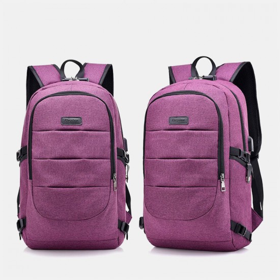 Men Women Large Capacity Fashion Anti-Theft USB Backpack Outdoor Travel Bag Men Women Large Capacity Fashion Anti-Theft USB Backpack Outdoor Travel Bag
