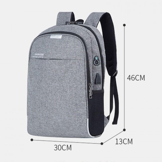 Men Large Capacity USB Anti-Theft Backpack Men Large Capacity USB Anti-Theft Backpack