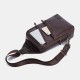 Men Genuine Leather Casual Business Crossbody Bag Chest Bag Outdoor Men Genuine Leather Casual Business Crossbody Bag Chest Bag Outdoor