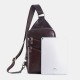 Men Genuine Leather Casual Business Crossbody Bag Chest Bag Outdoor Men Genuine Leather Casual Business Crossbody Bag Chest Bag Outdoor