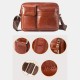 Men Genuine Leather Large Capacity Crossbody Bag Business Bag For Outdoor Business Men Genuine Leather Large Capacity Crossbody Bag Business Bag For Outdoor Business