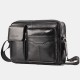 Men Genuine Leather Large Capacity Crossbody Bag Business Bag For Outdoor Business Men Genuine Leather Large Capacity Crossbody Bag Business Bag For Outdoor Business