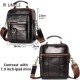 Men Genuine Leather Large Capacity Shoulder Bag Handbag Men Genuine Leather Large Capacity Shoulder Bag Handbag