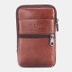 Men Genuine Leather Multi-pocket Casual Waist Bag 6.3 inch Phone Bag EDC Bag Men Genuine Leather Multi-pocket Casual Waist Bag 6.3 inch Phone Bag EDC Bag