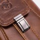 Bullcaptain Retro Genuine Leather Zipper Phone Bag Waist Bag Bullcaptain Retro Genuine Leather Zipper Phone Bag Waist Bag