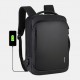 Men Large Capacity Multifunctional Loptop Backpack With USB Charging Port Men Large Capacity Multifunctional Loptop Backpack With USB Charging Port